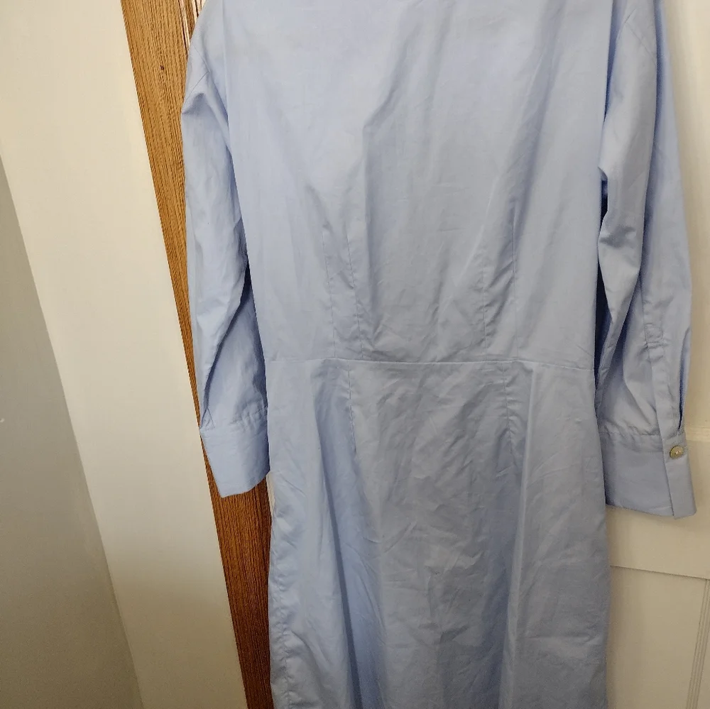 Vince Wrap Bodice Shirt Dress size 6 NWT - Picture 10 of 17